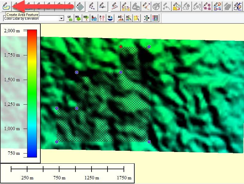آموزش تصویری استخراج خطوط توپوگرافی از نرم‌افزار Global Mapper