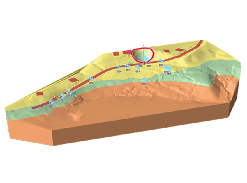 application Slide3 rock soil slopes